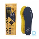 Zolītes Iekšpēdiņas PLUS Footgel Vegan Co2 Pure Insoles Footwear For Works Shoes Dark Blue Yellow Spain Darba Apavi Aksesuārs