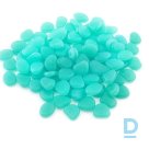 Fluorescent decorative stones 100 pcs. PAG653A g. blue