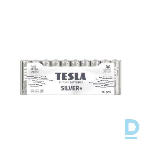 Pārdod Tesla Alkaline Baterijas Silver+ AA LR06 10gab.