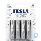 Selling Tesla Alkaline Batteries Silver+ AA LR06 4 pcs.