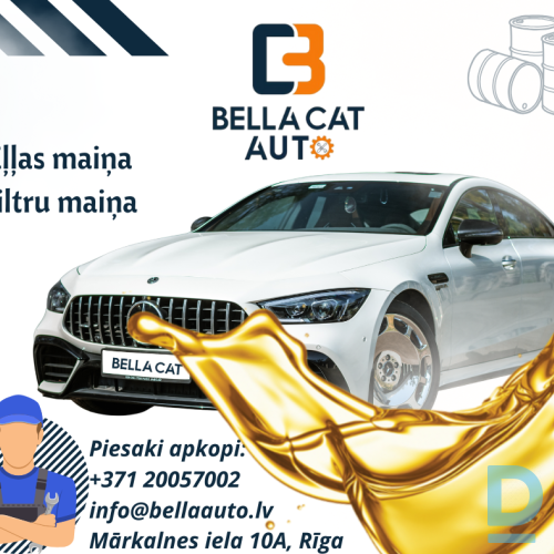 Piedāvā Autoserviss - Bella Cat Auto Piedāvā Autoserviss - Bella Cat Auto