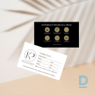 Development of business cards