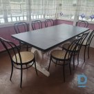 Oak table + 8 chairs for sale