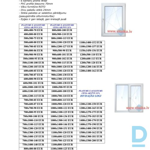 PVC logi 