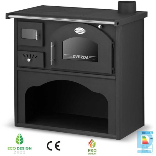 Giusi (7, 2kW) - praktiska un izturīga malkas apkures plīts. Giusi (7, 2kW) - praktiska un izturīga malkas apkures plīts.
