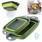 Collapsible silicone colander 2 pcs. (PAG659D)