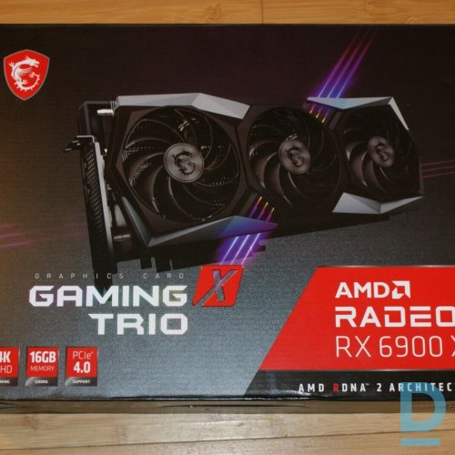 Pārdod Video karte MSI AMD RADEON RX 6900XT GAMING TRIO 16GB GDDR6