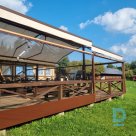 Transparent, colorful curtains for gazebos, terraces and canopies. We make according to individual sizes, with and without printing.