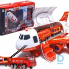 Самолет + 3 пожарные машины (6684_2)