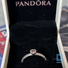 Pārdod Pandora Bižutērijas gredzeni, Metāls, Apsudrabots