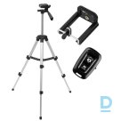 Photo tripod PST5C with remote control and bag