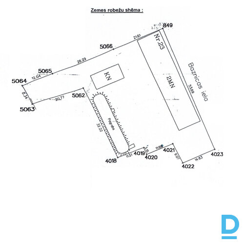 630 m² būve, 2030 m² zeme, Baznīcas iela 23, Līvāni, Līvānu novads, Latvija.