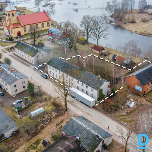 630 m² būve, 2030 m² zeme, Baznīcas iela 23, Līvāni, Līvānu novads, Latvija.