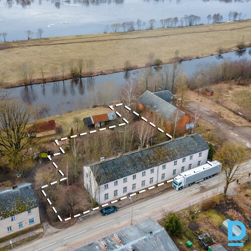 630 m² būve, 2030 m² zeme, Baznīcas iela 23, Līvāni, Līvānu novads, Latvija.