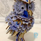 3D wooden owl
