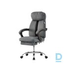 Офисный стул Restock Fogo с подставкой для ног - серый