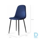 Velvet chair UrbanLifestyle blue