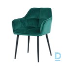 Velvet chair Sola green