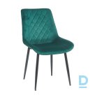 Velvet chair Restock Lugano green