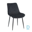 Velvet chair Restock Lugano black