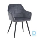 Velvet chair Restock Como gray