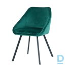 Velvet chair Ghana green 4 pcs.