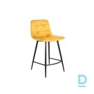 Барный стул Mila желтое сиденье 60см