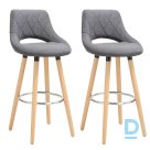 Gray bar stools 65cm