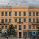 2-room apartment with a view of the Latvian National Art Museum, historical fireplace and ceiling decorations