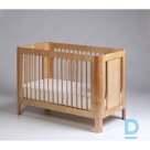 SUN - Birch wooden cot, made in Latvia