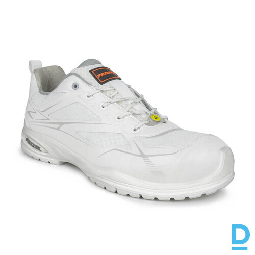Darba kurpes baltas Sneakers Kyalami Pezzol S1 Esd Src Work Shoes Spyder Net Microtech Overwelding White ITALY drošības darba apavi
