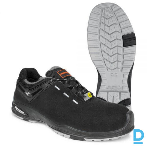 Darba kurpes plata lieste Baron Pezzol S2 Esd Src Sbx Tpu Work Shoes Microtech Spyder Net Black ITALY drošības darba apavi Darba kurpes plata lieste Baron Pezzol S2 Esd Src Sbx Tpu Work Shoes Microtech Spyder Net Black ITALY drošības darba apavi