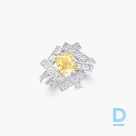 Pārdod Graff Threads Yellow and White Diamond Ring