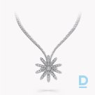 Продают Graff Large Wild Flower Abstract Diamond Necklace