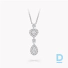 Продают Graff Icon Heart and Pear Shape Diamond Drop Necklace