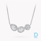 For sale Graff Icon Three Stone Diamond Necklace