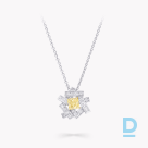 For sale Graff Threads Yellow and White Diamond Pendant