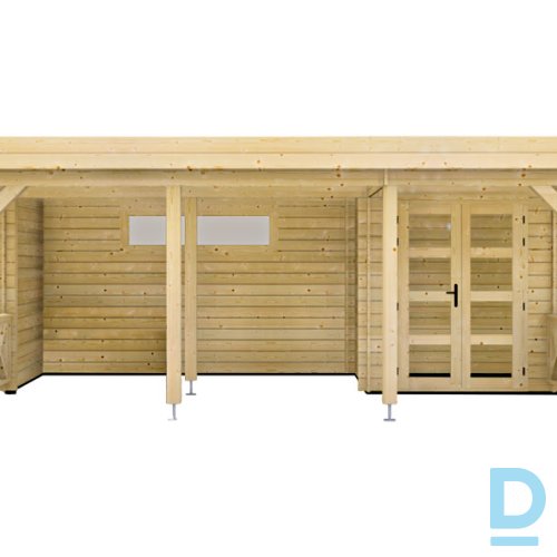 Saliekamā dārza mājiņa/nojume - HS1 (595X400cm)