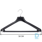 For sale Drēbju Pakaramais ar Platiem Pleciem VP94 Hangers King Size Black Apģērbu Aksesuārs Hangers