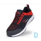 Darba Kurpes Sneakers RENNEW 2039 S1P SRC EVA Kevlar Red Black White Viegli Drošības Darba Apavi