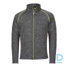 Darba jaka plāna Lenny Nine Worths Jacket Chine Fleece Dark Grey Neon Yellow France drošības darba apģērbi