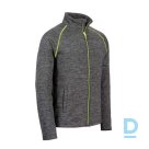 Darba jaka plāna Lenny Nine Worths Jacket Chine Fleece Dark Grey Neon Yellow France drošības darba apģērbi