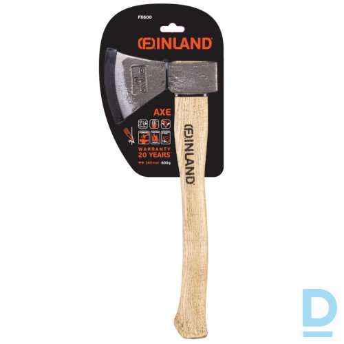 Malkas Skaldīšanas Cirvis FX600 FINLAND 55 HRC Strong Lacquered Ash Handle High Carbon Darba Instrumenti