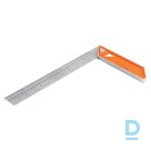 Protractor with Ruler Carpenter Aluminum EC-12 TRUPER 300mm Orange Hand Tools