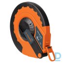 Darba Mērlenta ar Stikla Škiedras Lentu TP50ME PREMIUM Truper 50M 165 FT PVC Orange Black Rokas Darba Instrumenti