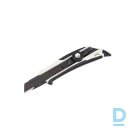 Нож для бумаги с удобной ручкой и сменными лезвиями DFC561W DORA Tajima Резак с приводом 18 мм с фиксатором лезвия, черный, белый, ручные инструменты