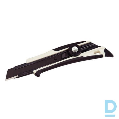 Papīra Nazis Griezējs ar Komfortablu Rokturi un Maiņas Asmeņiem DFC561W DORA Tajima 18 mm Driver Cutter Dial-Blade-Lock Black White Rokas Darba Instrumenti Papīra Nazis Griezējs ar Komfortablu Rokturi un Maiņas Asmeņiem DFC561W DORA Tajima 18 mm Driver Cutter Dial-Blade-Lock Black White Rokas Darba Instrumenti
