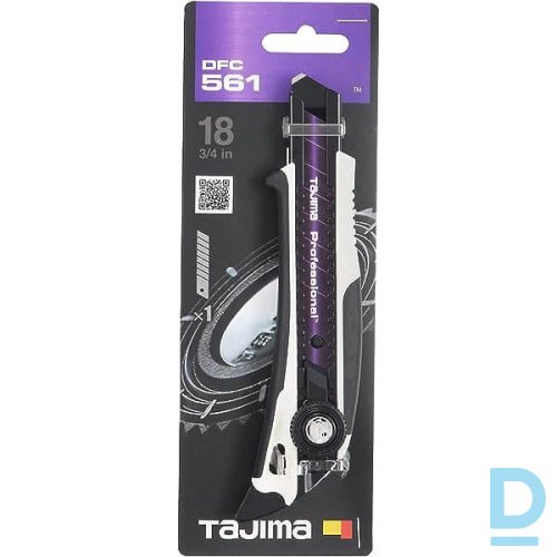 Papīra Nazis Griezējs ar Komfortablu Rokturi un Maiņas Asmeņiem DFC561W DORA Tajima 18 mm Driver Cutter Dial-Blade-Lock Black White Rokas Darba Instrumenti Papīra Nazis Griezējs ar Komfortablu Rokturi un Maiņas Asmeņiem DFC561W DORA Tajima 18 mm Driver Cutter Dial-Blade-Lock Black White Rokas Darba Instrumenti
