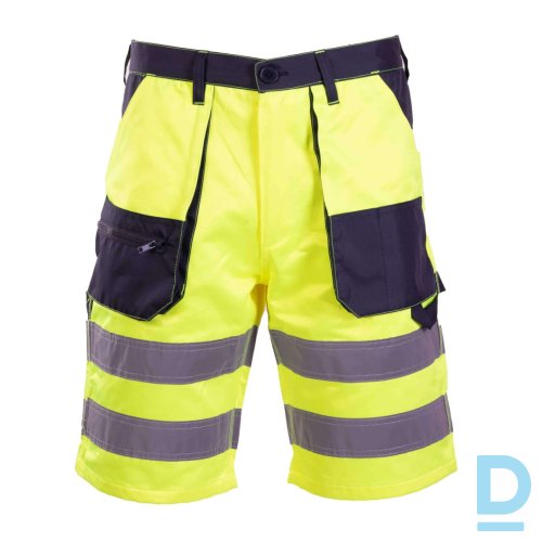 Darba Šorti HI-VIS FLASH Brixton Work Shorts Safety Workwear Yellow Atstarotāji Drošības Darba Apģērbs Specapģērbs Darba Šorti HI-VIS FLASH Brixton Work Shorts Safety Workwear Yellow Atstarotāji Drošības Darba Apģērbs Specapģērbs