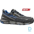 Darba Kurpes Extra Elpojošas MOHER SIR S1PS FO SR ESD E PTU Antistatic Lightweight Anti Shock Responder Technology Grey Blue ITALY Drošības Darba Apavi